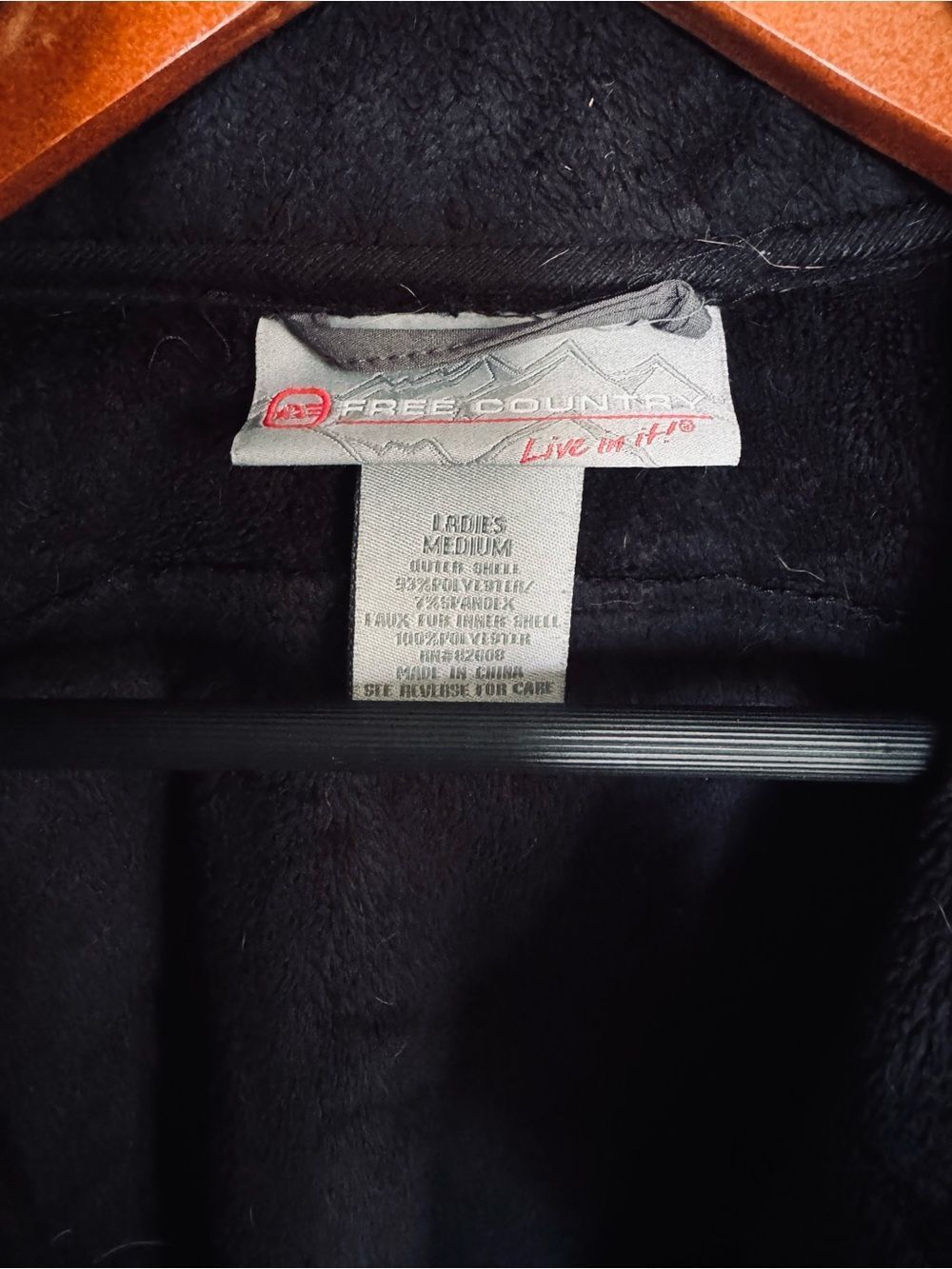 Free Country Black Soft Shell Jacket M - Picture 3 of 5